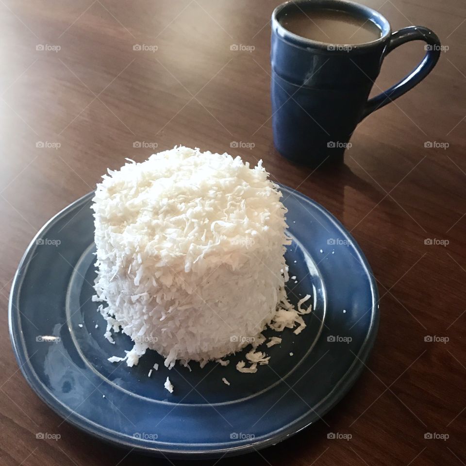 Coconut Cake & Coffee