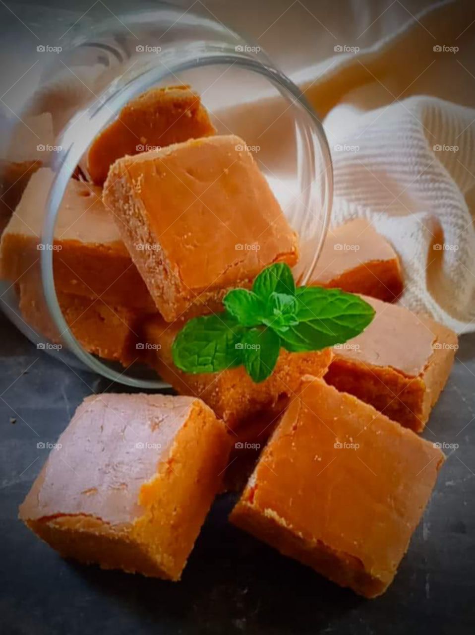 delicious  milk toffee for tea time .