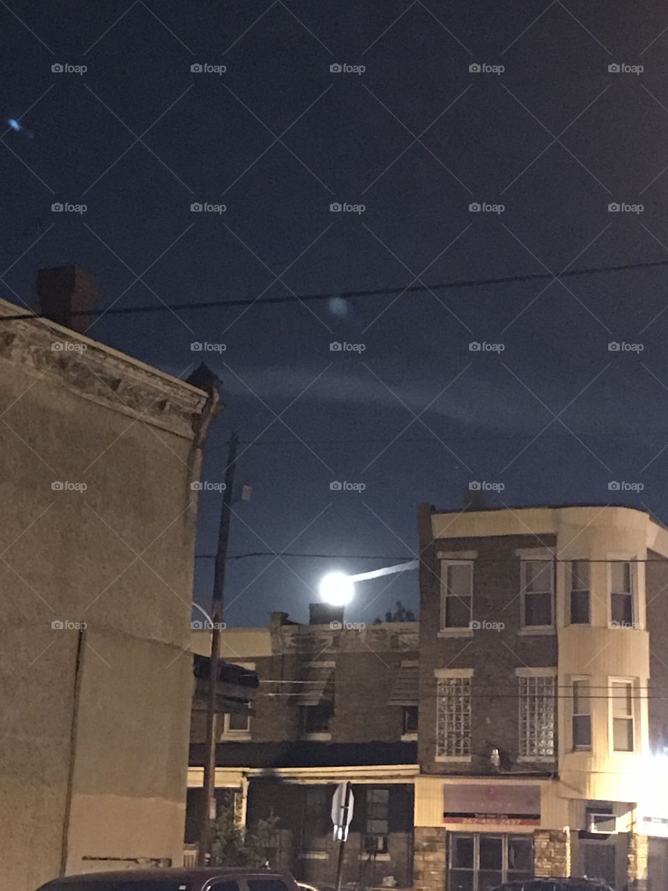 Urban Super Moon