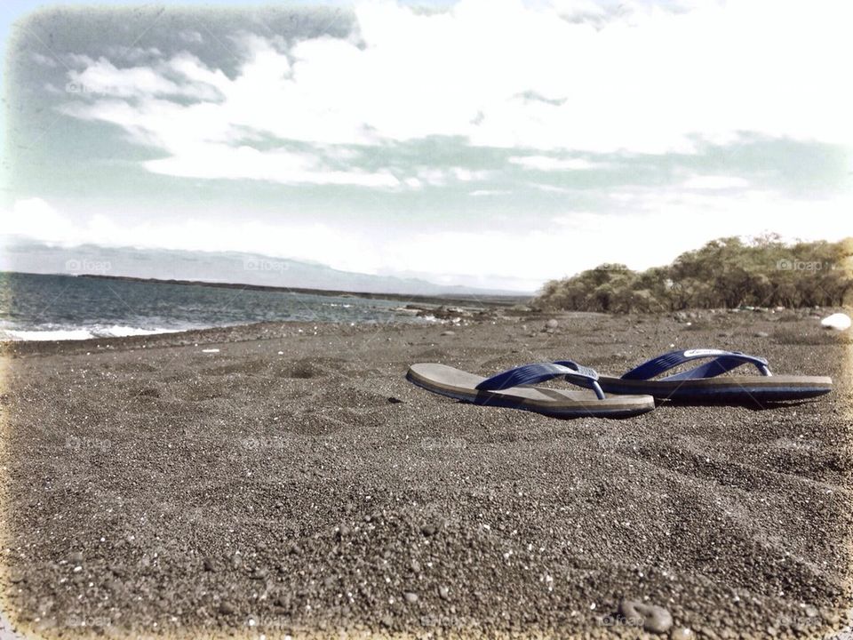 Empty beach