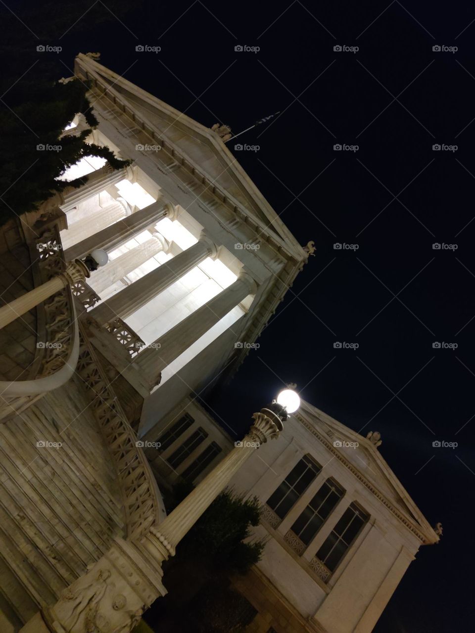 Athens old building creation night walking exploring center Greece summer feeling traveling session