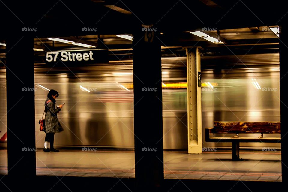 Subway. New York