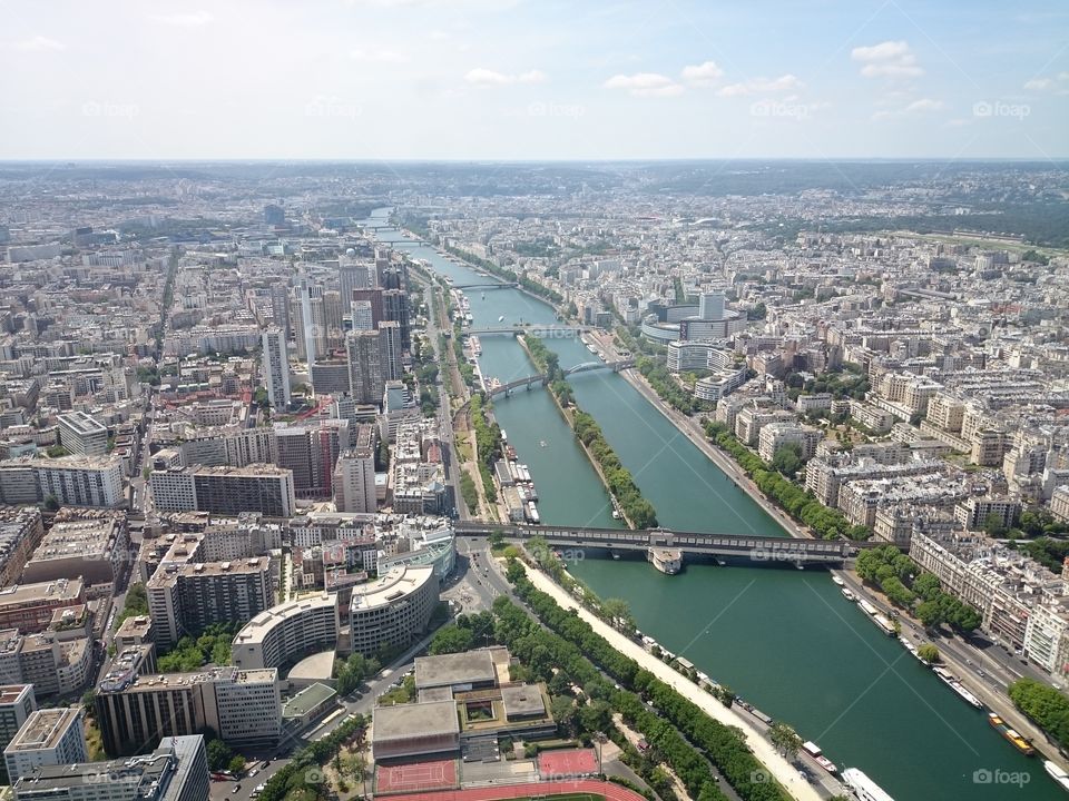 Paris, Seine river