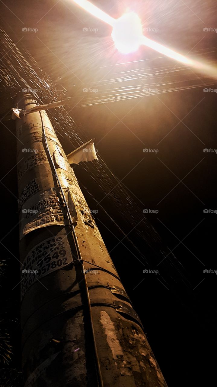 lamp and electrical post