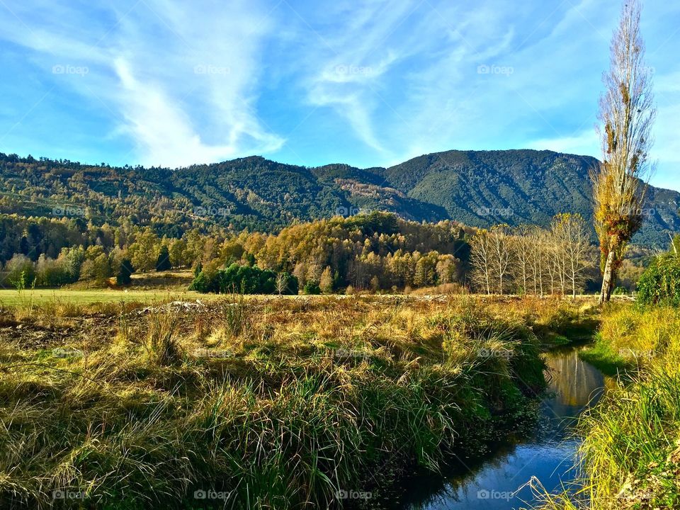 Hike in southern Chile