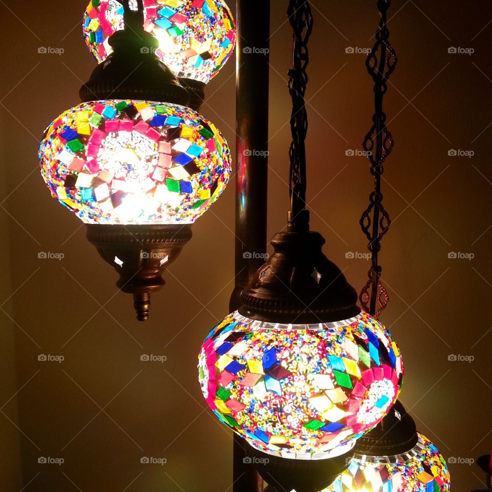 Light. Dubai Lamp Light