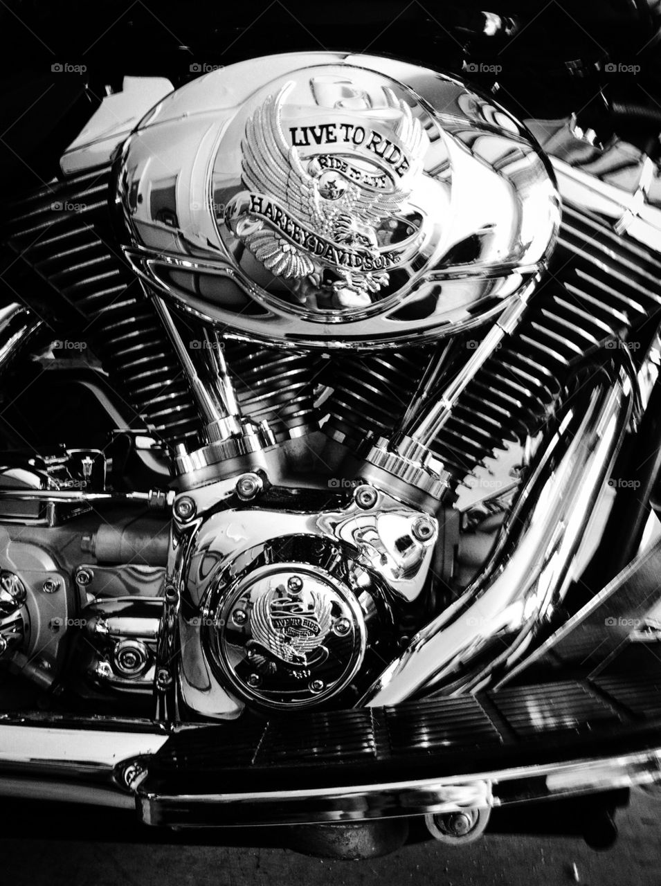 Harley chrome