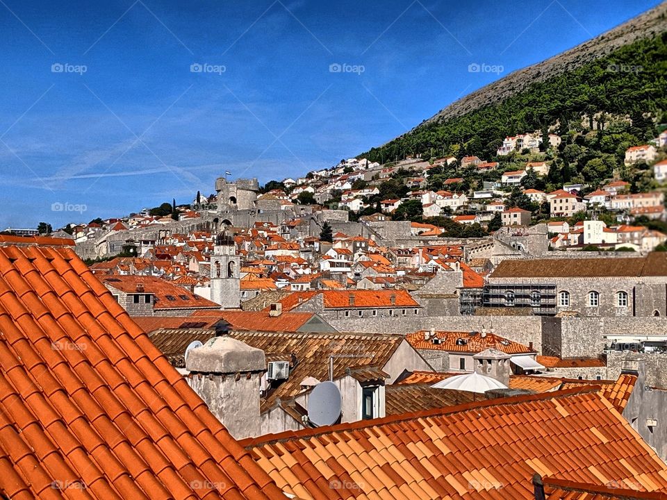 roof tops, Dubrovnik