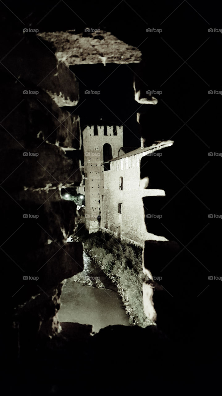 Castle in Verona in Italy