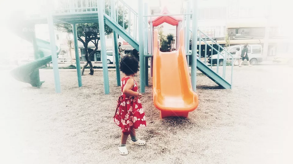 hesitated little baby