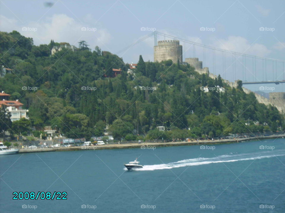 #istanbul#castle#bridge#moutain#turkey#ferry#boat#