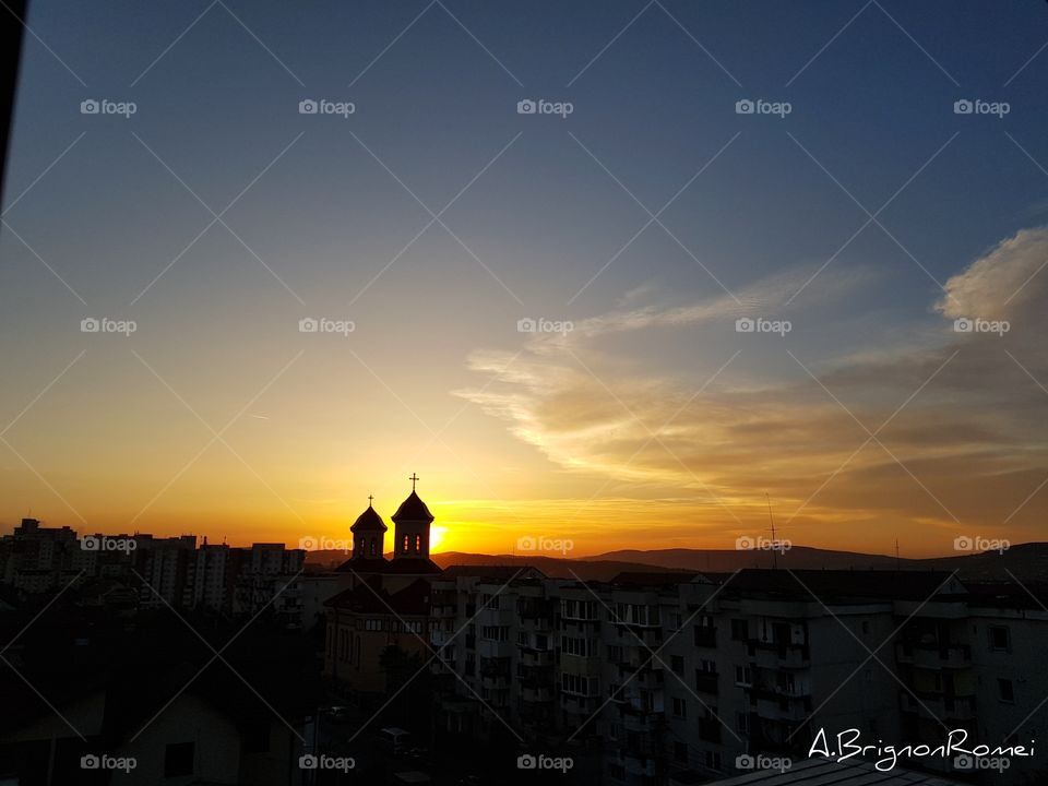 "A beautiful sunset that was mistaken for a dawn" C.Debussy   Photo taken in Cluj-Napoca, Romania