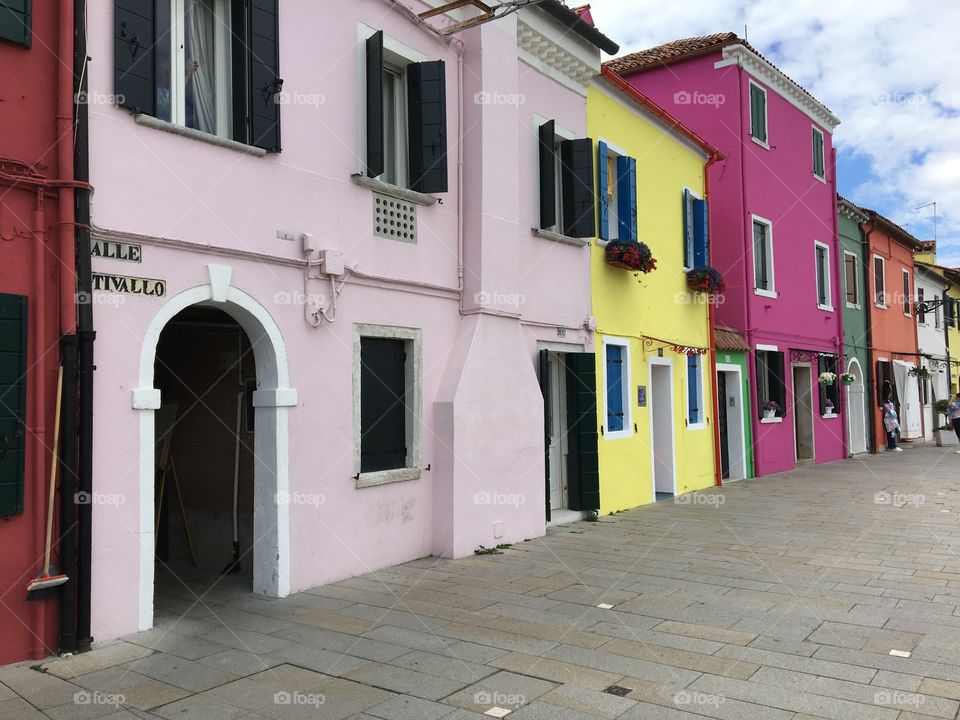 Architecture, Street, No Person, Town, House