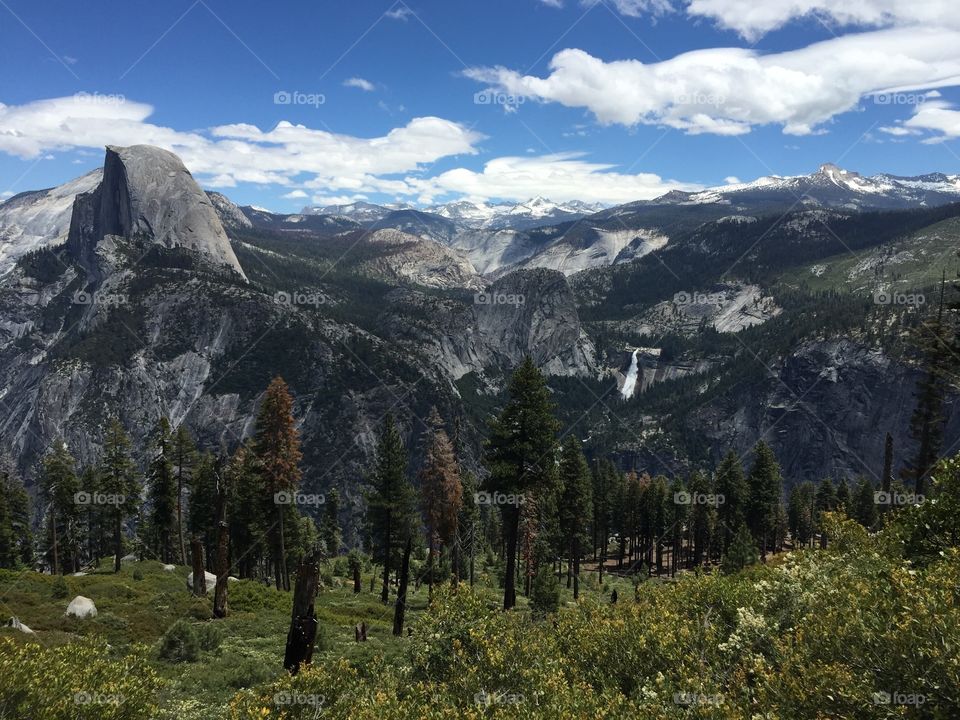 Yosemite on a peak spring day
