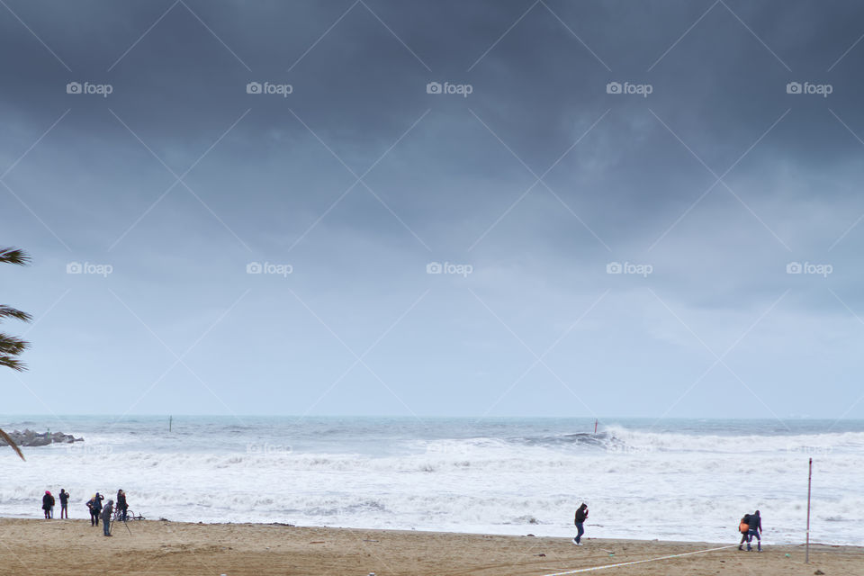 Storm clouds