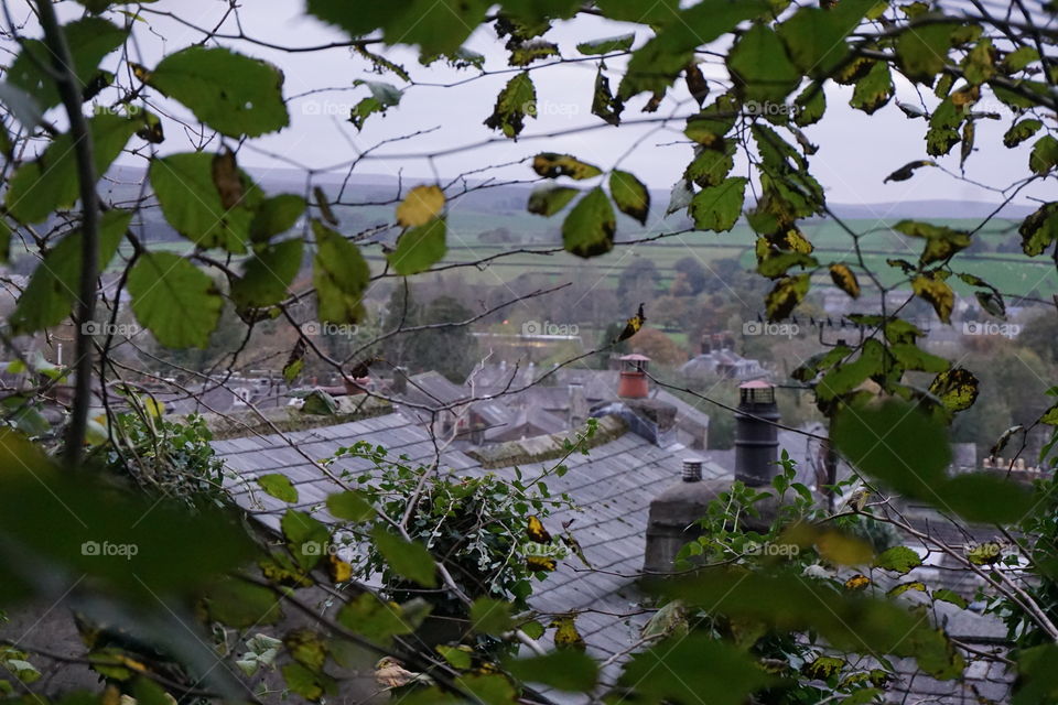 Rooftop views over Settle