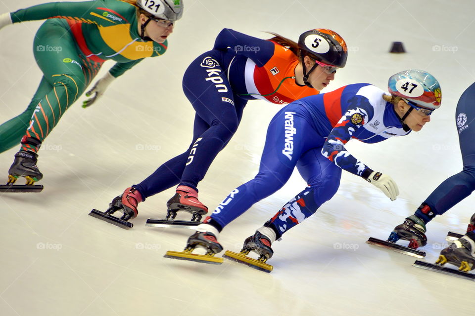 14 January 2017 European Short Track Speed Skating Championships in Turin