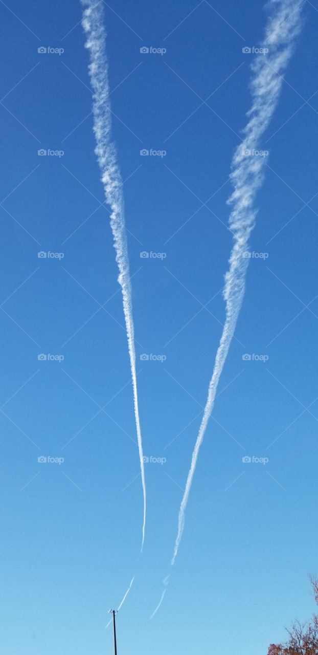 Airplane, Smoke, Aircraft, Jet, Flight