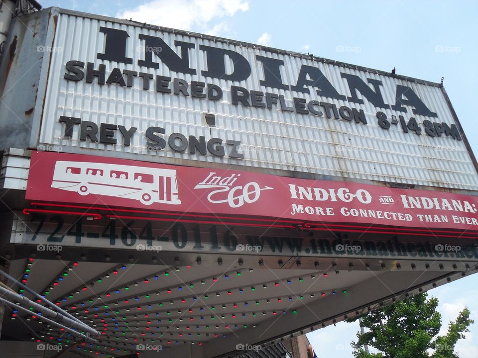 Indiana, Pennsylvania, theater 