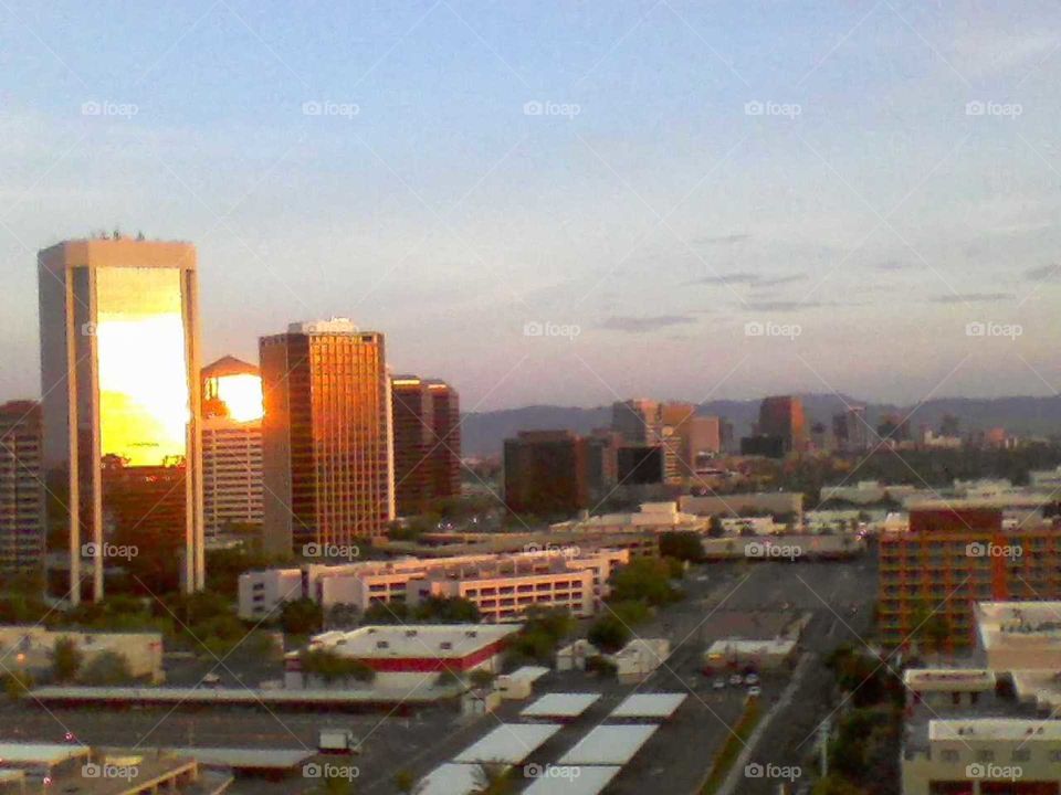 downtown Phoenix skyline