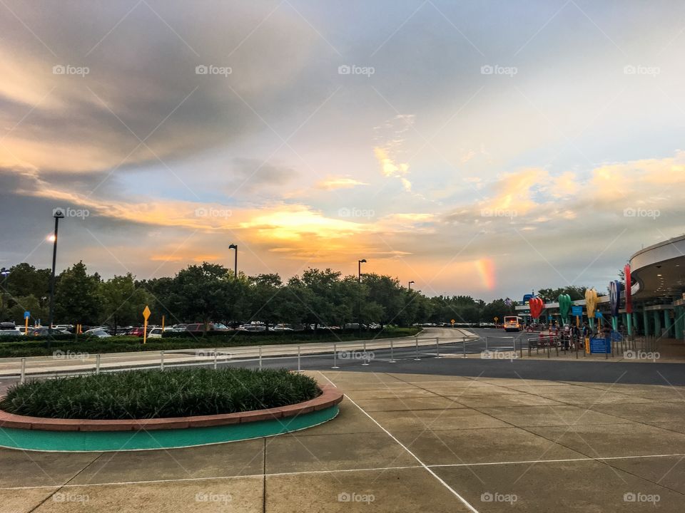 Sunset in Disney 