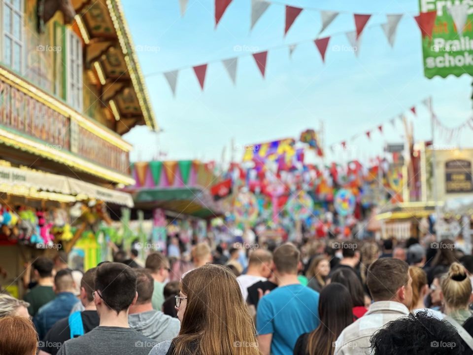 Bright and colorful boost festival fun outdoor 