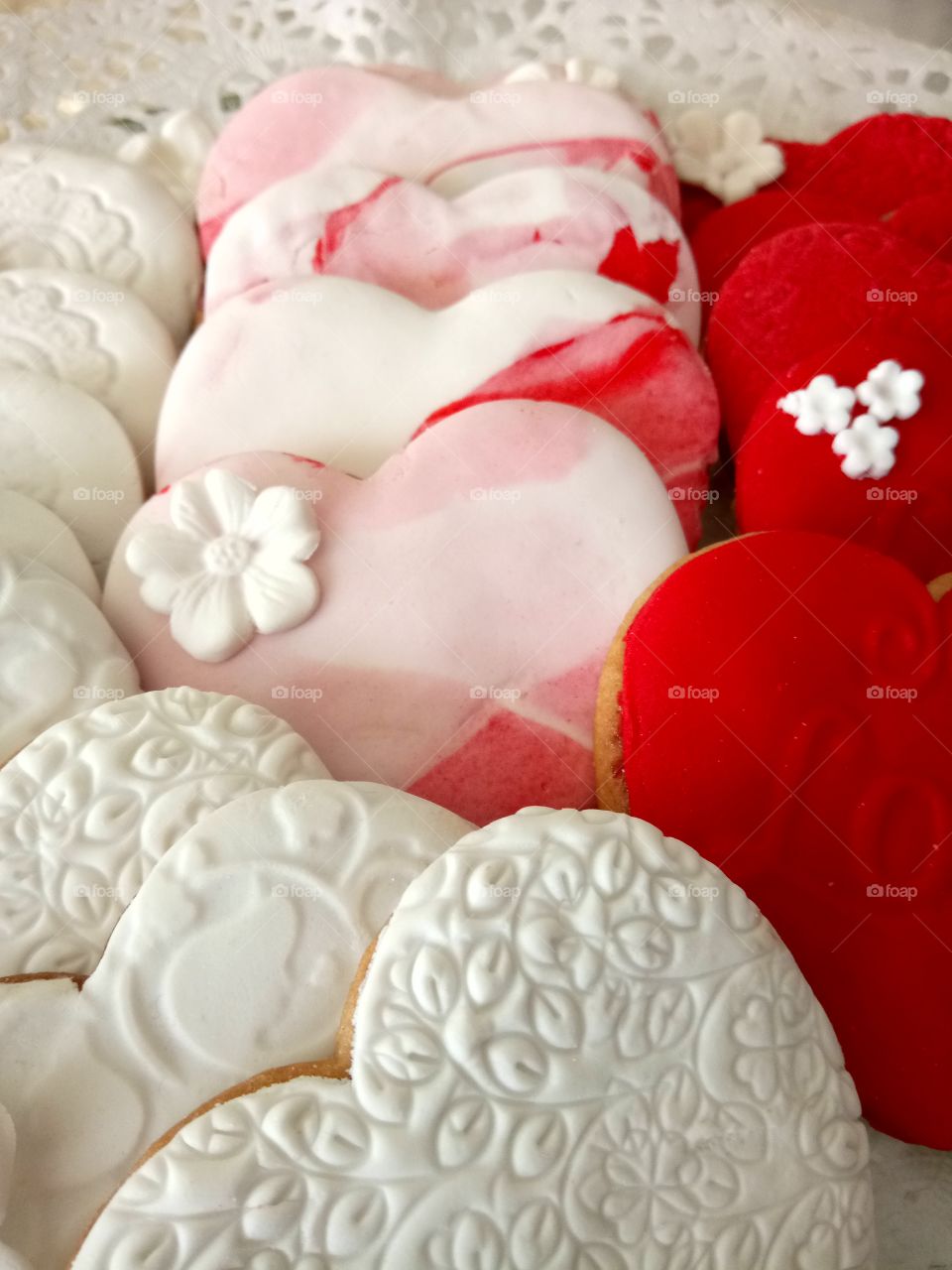 Mixture of love cookies