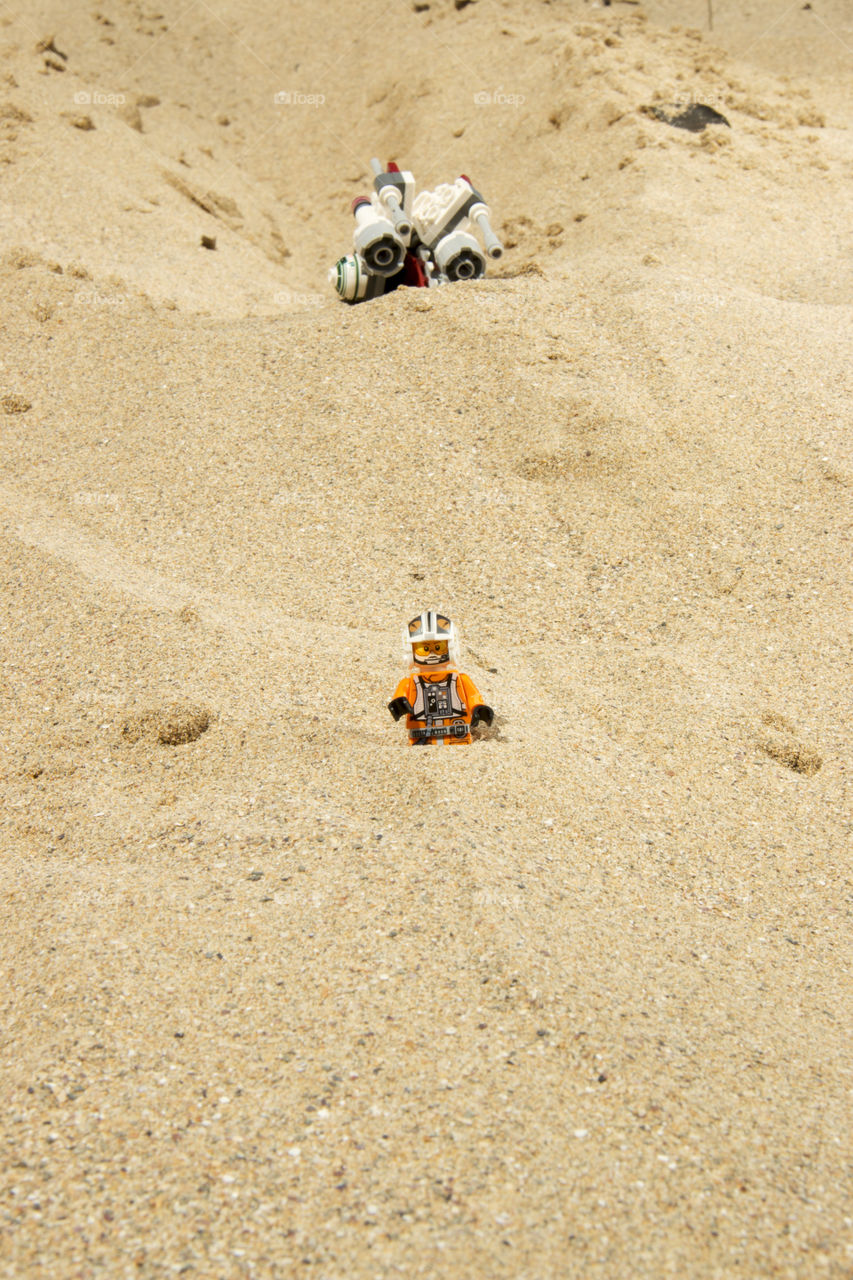 Red 5 Down . Stranded X Wing Pilot in Cornwall 