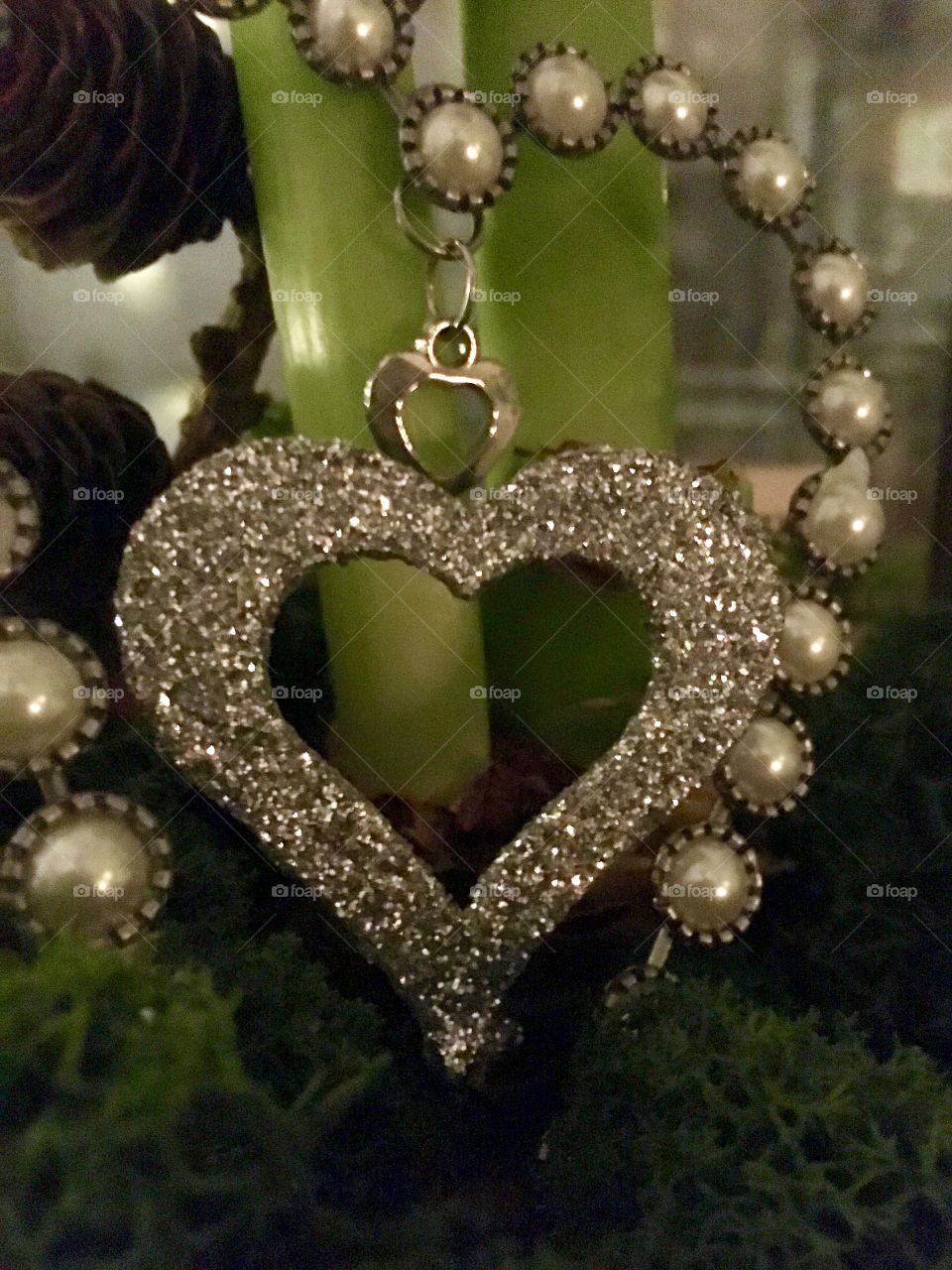 Christmas hearts