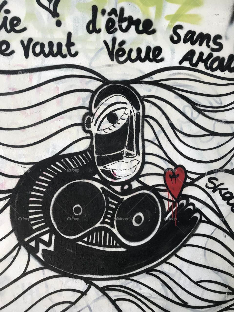 Illustration, Vector, Graffiti, Art, Design