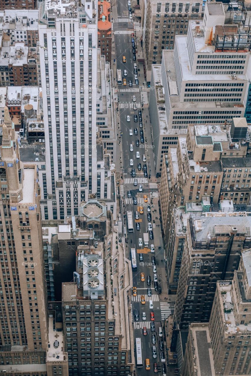 New York traffic jam