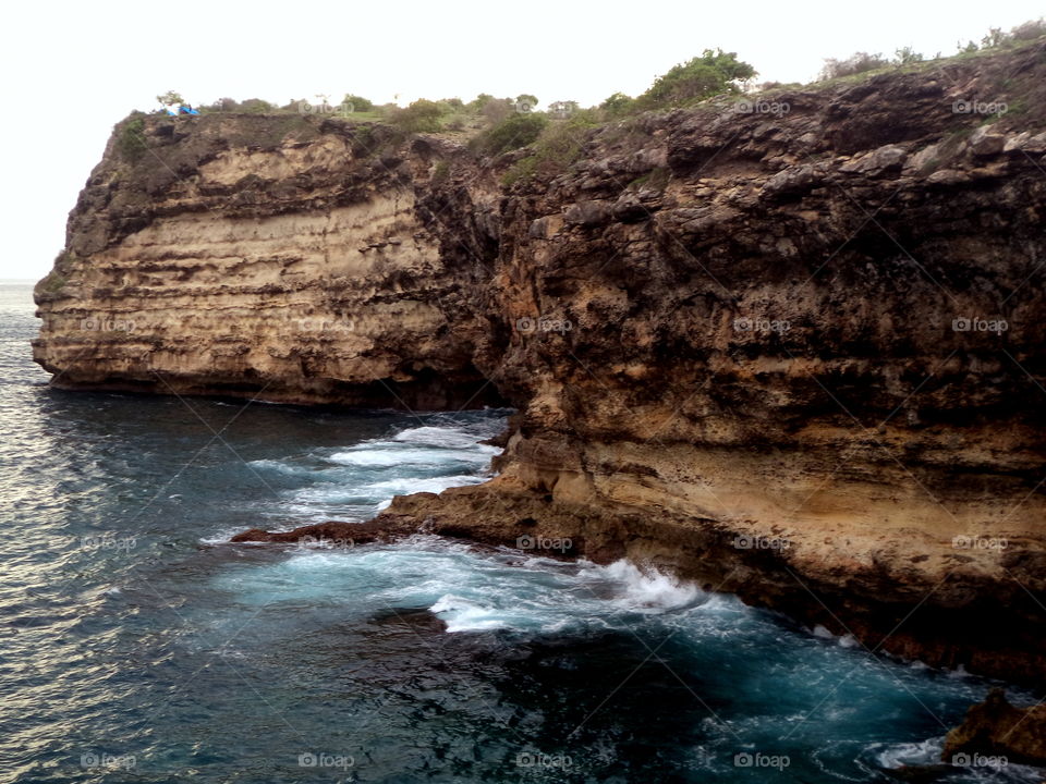 sea cliffs
