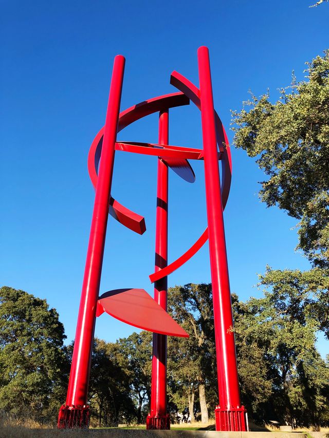 Riaeville California Cosmos Sculpture in the Park, famous. 