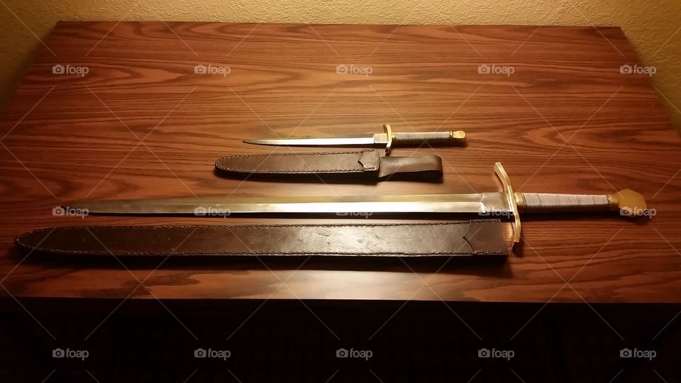 Medieval Sword and Dagger