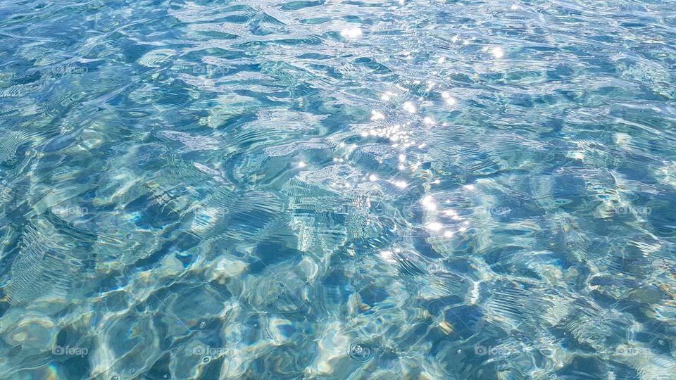 Clear water