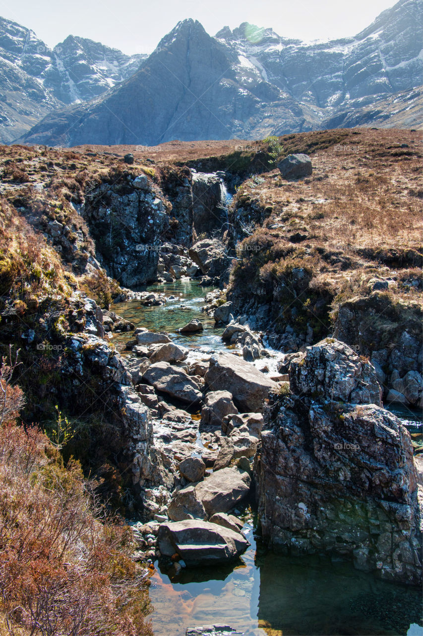 Fairy pools gorge 