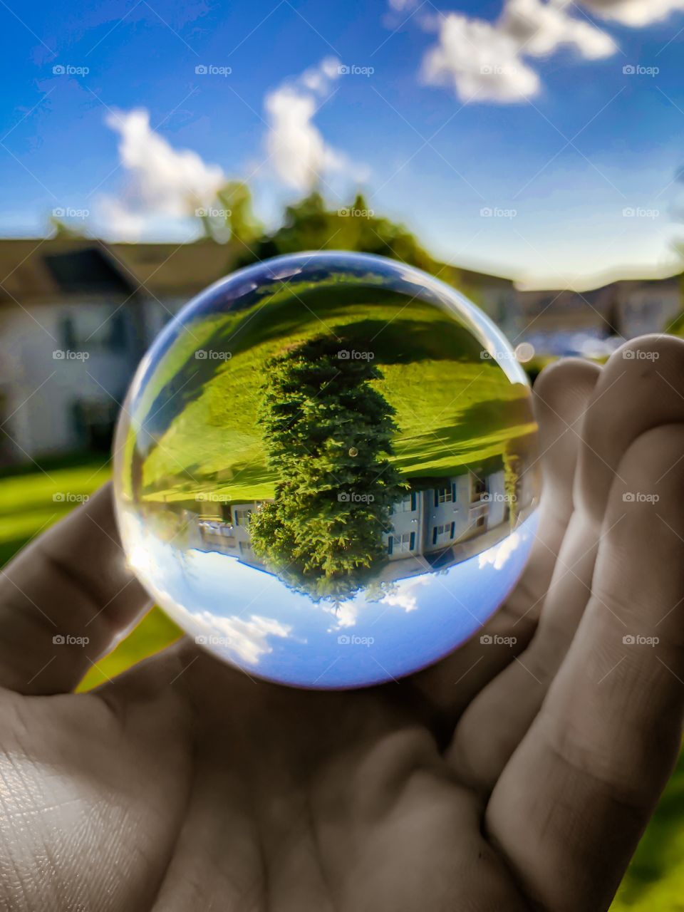 Perspective is key. Look in the crystal ball and you see the world from a different perspective 