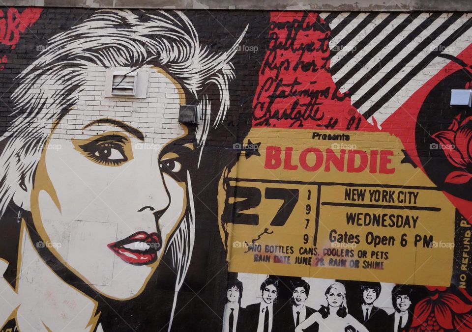 Blondie, Murals in New York