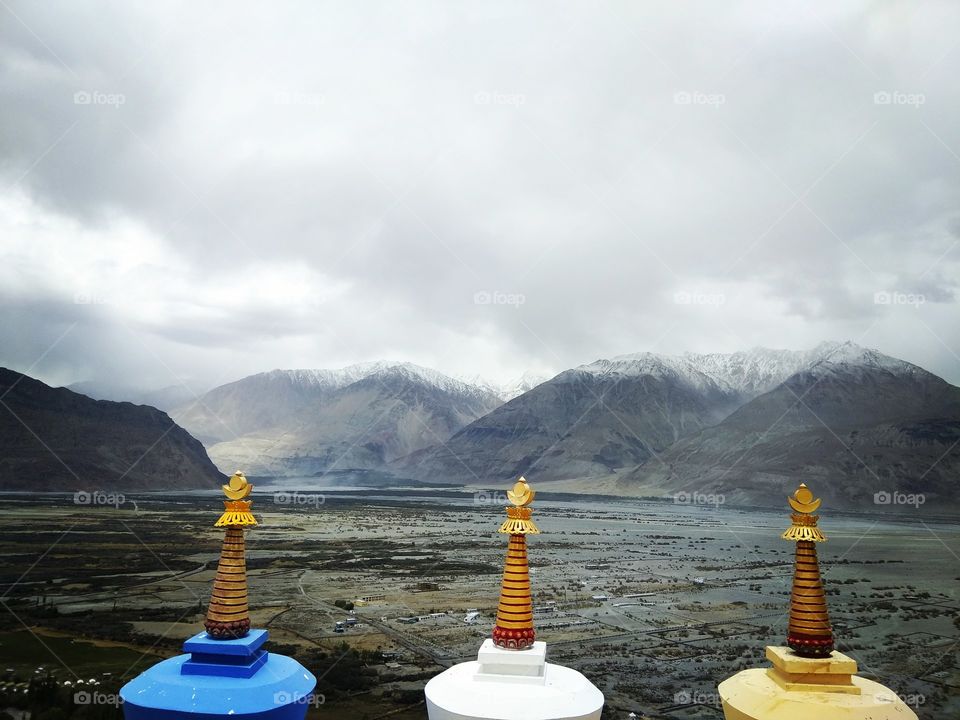 View from Lamayuru monastery