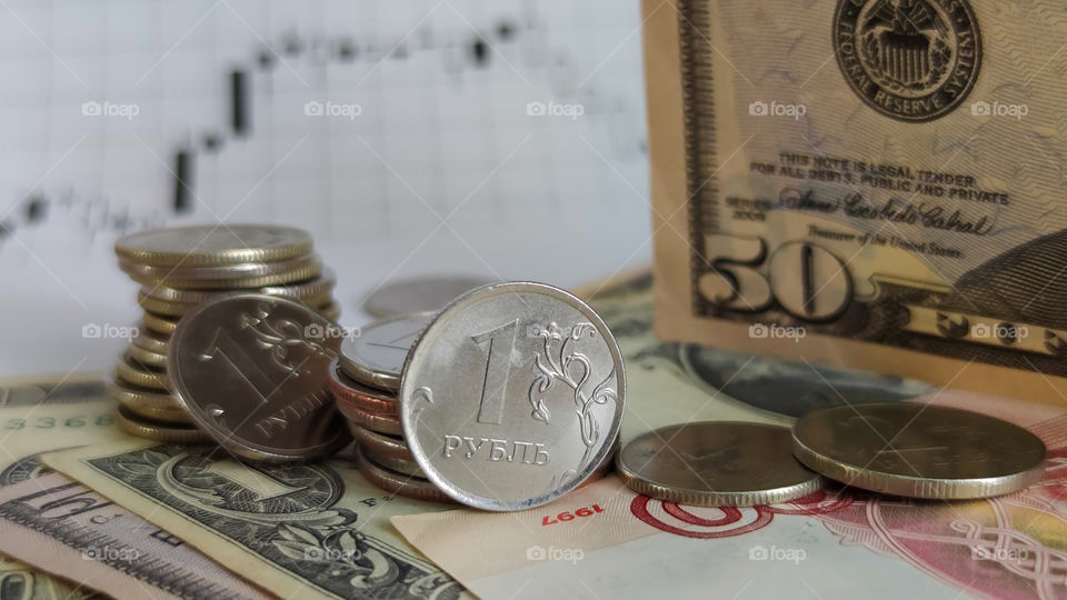 Currency exchange rate amerecan dollar to ruble with exchange chart