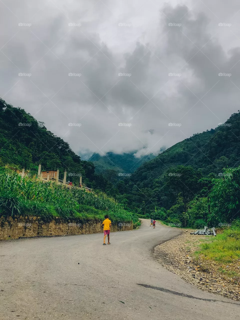Nature with people 