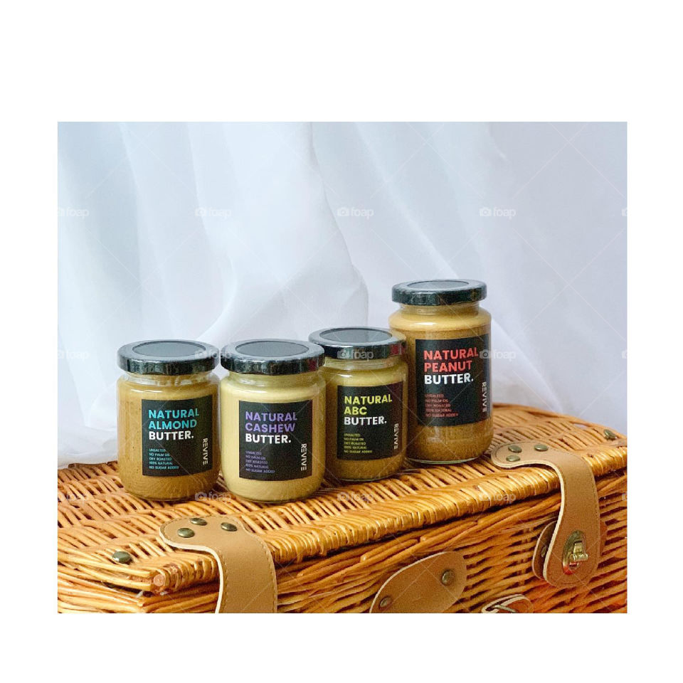 Healthy and nutritious wholesome nut butters in almond, cashew, peanut and abc flavours, suitable for keto diet