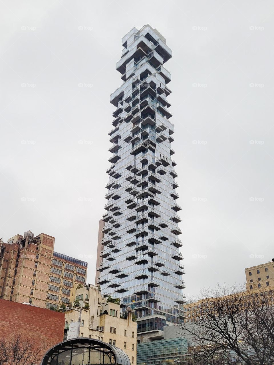 Jenga tower, New York City