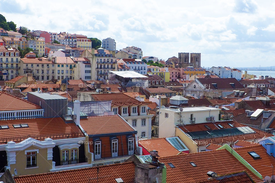 City roofs