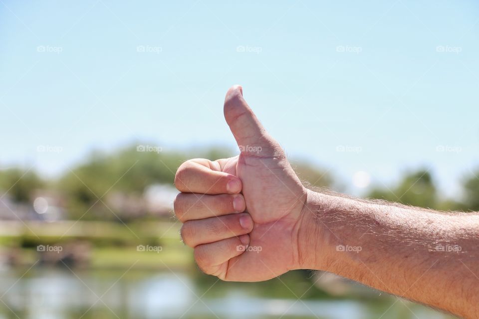 Thumbs up