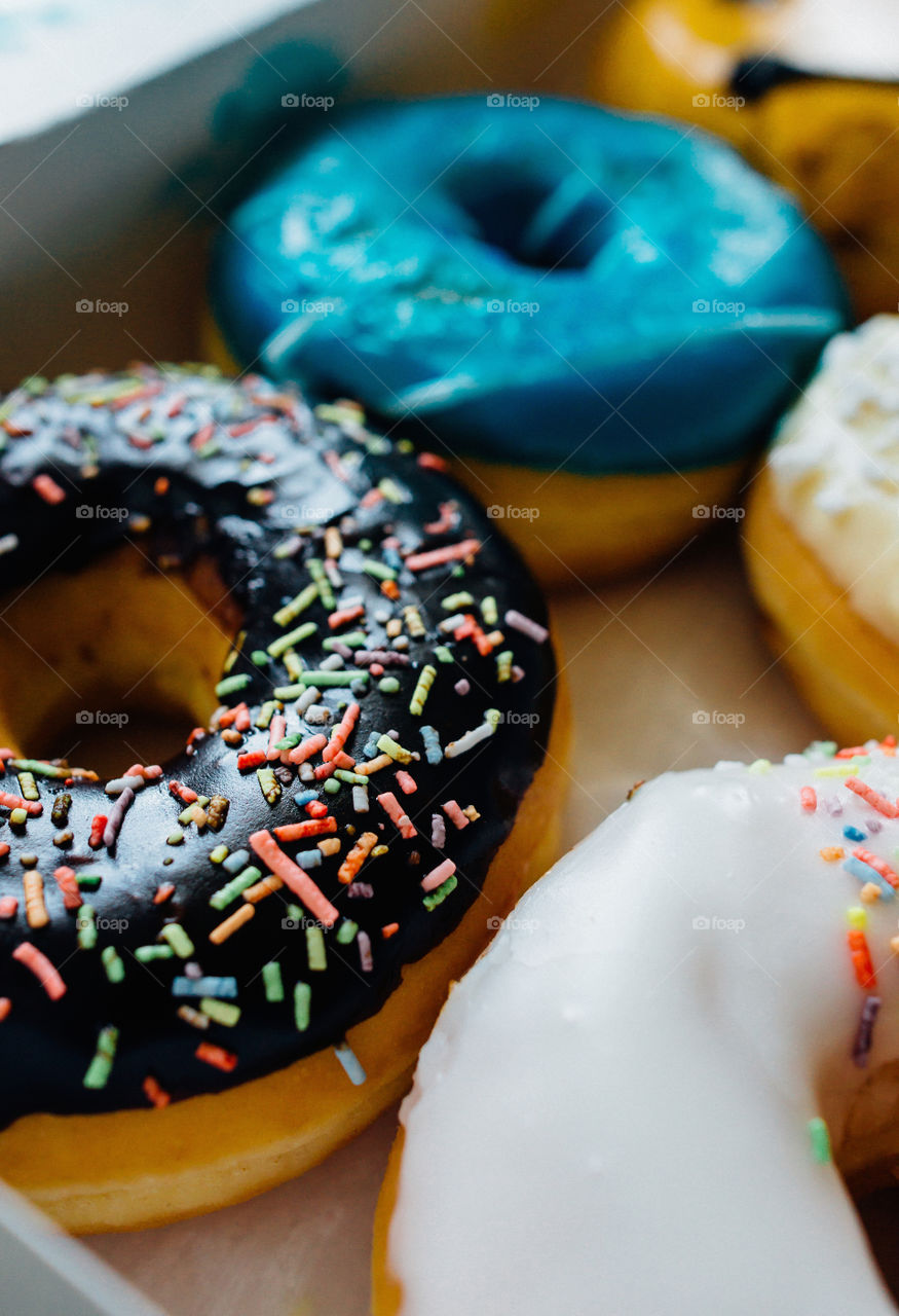 Close-up of donut