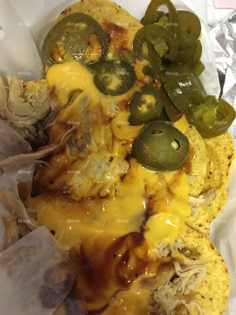 bbq chicken nachos 