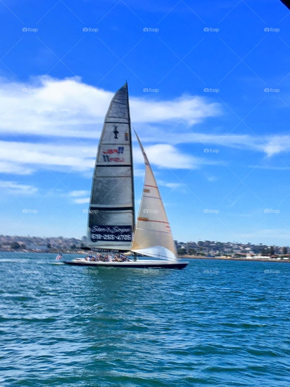 Beautiful,America’s Cup Sailing, Point Loma San Diego 