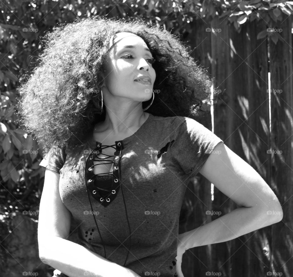 black and white Beauty