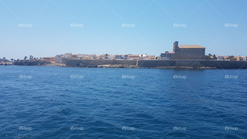 looking on an island